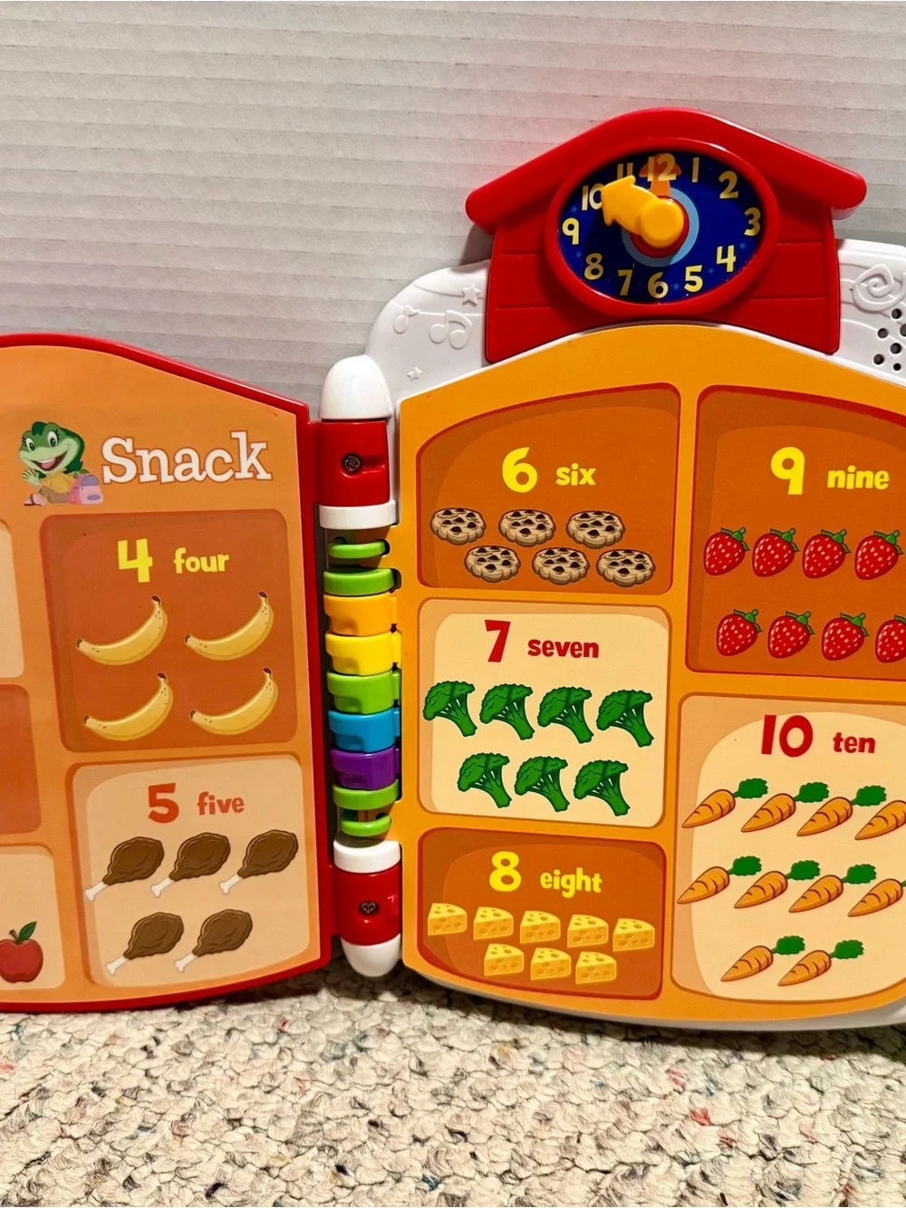 Leap Frog Get Ready For School Book Learning Educational Toy Colors Alphabet